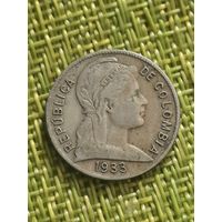 Колумбия. 2 сентаво. 1933г