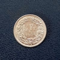 Швейцария пол франка 1964 год