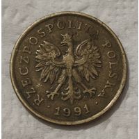 Польша 5 грошей, 1991 (14-2-18)