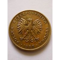 Польша 5 злотых 1986 г (1)