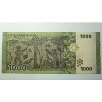 Сирия, 1000 фунтов 2013 г. Серия A/23. UNC.