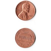 1 цент США 1967 года