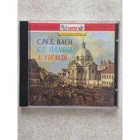 BACH  HANDEL  VIVALDI   Cd-disc 1989 Варшава. С 1 рубля, Без мин.цены.