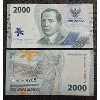 2000 рупий Индонезия 2022 г. UNC серия ME