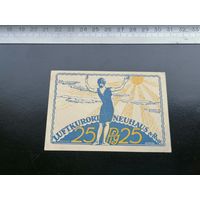 Германия-нотгельд   25 пфеннигов Neuhaus Нойхаус