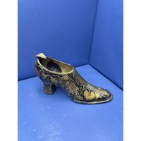 Пепельница в форме туфли Индия