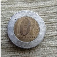 Werty71 Ангола 10 кванза 2012 Биметалл