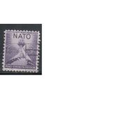 США-1952, (Мих.627), гаш. , НАТО (одиночка),