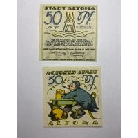 50 пфенингов (нотгельды) г. Германия.-1012