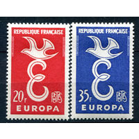 Франция - 1958г. - Europa CEPT - 2 марки - полная серия, MH [Mi 1210-1211]. #2-Fr-45-A-2