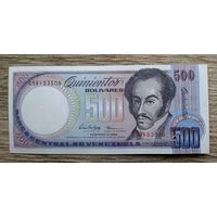 Werty71 Венесуэла 500 боливаров 1998 UNC банкнота