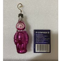 Елочная игрушка. Космонавт.