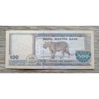 Werty71 Непал 500 рупий 2020 год Бенгальский тигр банкнота