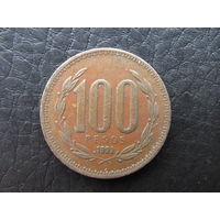 Чили. 100 песо. 1993. С 20 копеек. Распродажа коллекции. Смотрите другие лоты.