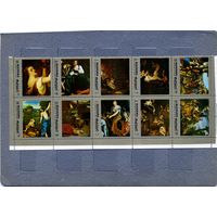 ОАЭ, МАНАМА, Живопись** сцепка 10 м   чистая