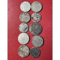 5.10.грошей.1820-1840г.цена за все.