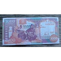 Werty71 Сомали 1000 шиллингов 1996 UNC банкнота