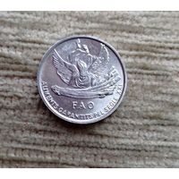 Werty71 Андорра 1 сантим 1999 ФАО Блеск