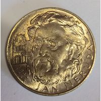 С рубля без мц! 100 крон 1984 Чехословакия золотистая! Серебро! Нетронута!