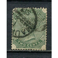 Британские колонии - Маврикий - 1885/1887 - Королева Виктория 2С - [Mi.67] - 1 марка. Гашеная.  (Лот 24HV)-TG3P21