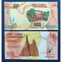 Мадагаскар, 500 ариари 2017 г., P-99(1), UNC