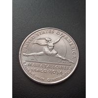 США 25 центов 2023 г. D - Мария Толчиф