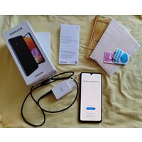 Смартфон Samsung Galaxy A32 SM-A325F/DS 4GB/128GB +подзарядное, бампер и 2 защитных стекла!