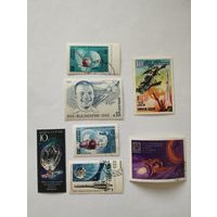 Марки, сборка, СССР, 1978, Космос