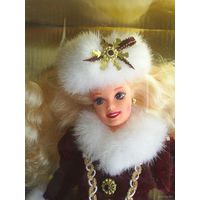 Кукла Барби_Barbie Happy Holidays + ornament_1995_год_Коллекц ионный выпуск_Серия Happy Holidays _НОВАЯ_В упаковке!
