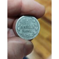 1 марка 1865 россия для финляндии