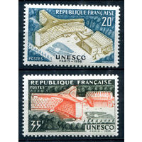 Франция - 1958г. - ЮНЕСКО - 2 марки - полная серия, MH [Mi 1214-1215]. #2-Fr-45-A-2