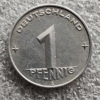 Германия - ГДР 1 пфенниг  1952 г.