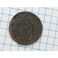 Церковный Жетон 1727год