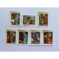 Марки    Живопись Религия   Гвинея-Бисау 1989 г   7  шт -  5,00 руб.