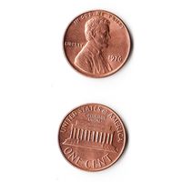 1 цент США 1976  года