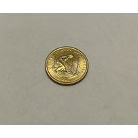 1 доллар 2009 Cельскохозяйственные культуры индейцев двор D с рубля