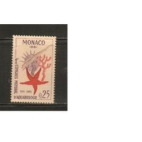 Монако-1960(Мих.667) , ** , Морская Фауна,  (одиночка)