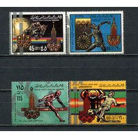 Ливия (Джамахирия) - 1979 - Лентние Олимпийские игры - (незнач. пятна на клее) - [Mi. 767IA-770IA] - полная серия - 4 марки. MNH.  (Лот 42JK)-TG2P48