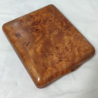 Портсигар. Карельская береза.