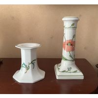 Подсвечник Мак Цветы Villeroy Bosch Германия винтаж