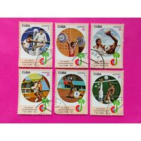 Куба. Спорт. ( 6 марок ) 1982 года. 2-5.