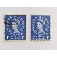 Великобритания  1952--57  2 м   к-ва Елизавета