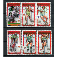 Ливия - 1988 - Летние Олимпийские игры - [Mi. 1799-1804] - полная серия - 6 марок. MNH.  (Лот 81HP)-T2P43