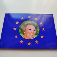 Набор  евро монет Нидерландов 2002 года.