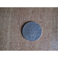 20 эскудо 1987 года.Португалия.