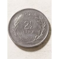 Турция 2,5 лиры 1976