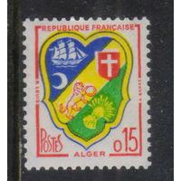 Франция 1960 Гербы городов Алжир #1276**