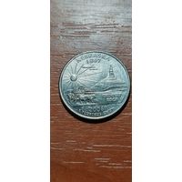 США Штаты и территории 25 центов (квотер) небраска 2006