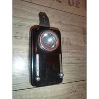 Фонарик сигнальный, времён СССР, рабочий, стёкла целые.