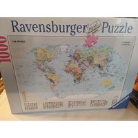 Паззл Политическая Карта мира 1000 элементов Ravensburger